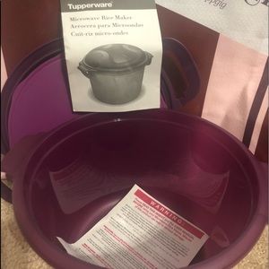 Tupperware Microwave Rice Maker
